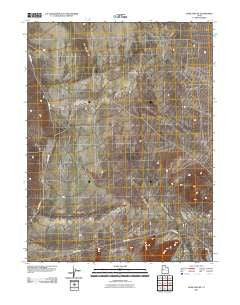 Sand Pass NE Utah Historical topographic map, 1:24000 scale, 7.5 X 7.5 Minute, Year 2011