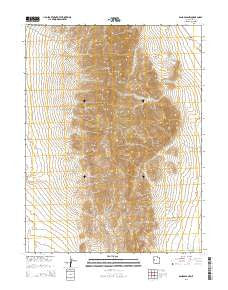 Sand Pass NW Utah Current topographic map, 1:24000 scale, 7.5 X 7.5 Minute, Year 2014