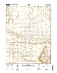 Sand Ridge Utah Current topographic map, 1:24000 scale, 7.5 X 7.5 Minute, Year 2014