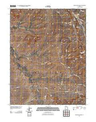 Sandstone Draw Utah Historical topographic map, 1:24000 scale, 7.5 X 7.5 Minute, Year 2011