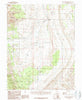 Sandy Creek Benches Utah Historical topographic map, 1:24000 scale, 7.5 X 7.5 Minute, Year 1987