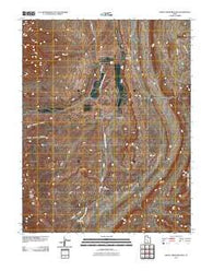 Sandy Creek Benches Utah Historical topographic map, 1:24000 scale, 7.5 X 7.5 Minute, Year 2010