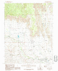 Santa Clara Utah Historical topographic map, 1:24000 scale, 7.5 X 7.5 Minute, Year 1986