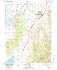 Santaquin Utah Historical topographic map, 1:24000 scale, 7.5 X 7.5 Minute, Year 1979