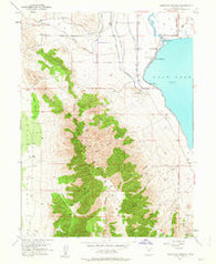 Saratoga Springs Utah Historical topographic map, 1:24000 scale, 7.5 X 7.5 Minute, Year 1951