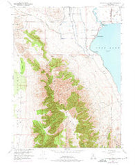 Saratoga Springs Utah Historical topographic map, 1:24000 scale, 7.5 X 7.5 Minute, Year 1951