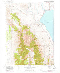 Saratoga Springs Utah Historical topographic map, 1:24000 scale, 7.5 X 7.5 Minute, Year 1951