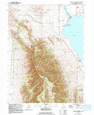 Saratoga Springs Utah Historical topographic map, 1:24000 scale, 7.5 X 7.5 Minute, Year 1994