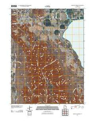Saratoga Springs Utah Historical topographic map, 1:24000 scale, 7.5 X 7.5 Minute, Year 2011