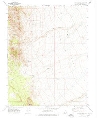 Sawtooth Peak Utah Historical topographic map, 1:24000 scale, 7.5 X 7.5 Minute, Year 1971