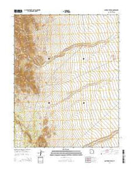 Sawtooth Peak Utah Current topographic map, 1:24000 scale, 7.5 X 7.5 Minute, Year 2014