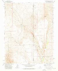 Scarecrow Peak Utah Historical topographic map, 1:24000 scale, 7.5 X 7.5 Minute, Year 1973
