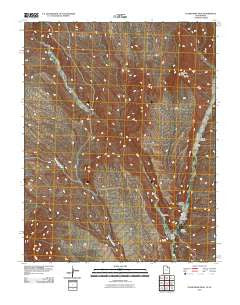 Scarecrow Peak Utah Historical topographic map, 1:24000 scale, 7.5 X 7.5 Minute, Year 2011