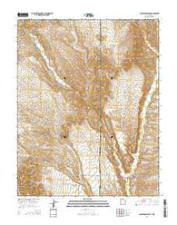 Scarecrow Peak Utah Current topographic map, 1:24000 scale, 7.5 X 7.5 Minute, Year 2014