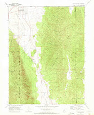 Scipio South Utah Historical topographic map, 1:24000 scale, 7.5 X 7.5 Minute, Year 1969