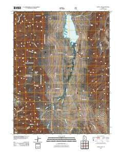 Scipio Lake Utah Historical topographic map, 1:24000 scale, 7.5 X 7.5 Minute, Year 2011