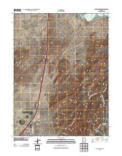 Scipio North Utah Historical topographic map, 1:24000 scale, 7.5 X 7.5 Minute, Year 2010