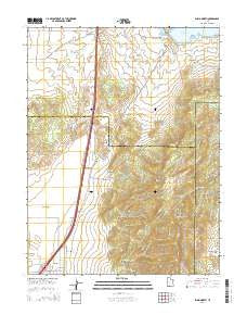 Scipio North Utah Current topographic map, 1:24000 scale, 7.5 X 7.5 Minute, Year 2014