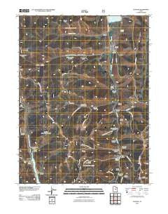 Scofield Utah Historical topographic map, 1:24000 scale, 7.5 X 7.5 Minute, Year 2011