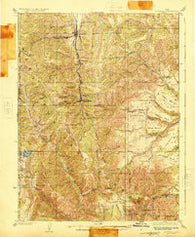 Scofield Utah Historical topographic map, 1:62500 scale, 15 X 15 Minute, Year 1925
