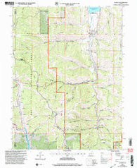 Scofield Utah Historical topographic map, 1:24000 scale, 7.5 X 7.5 Minute, Year 2001