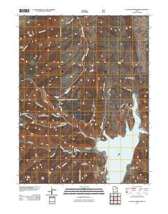 Scofield Reservoir Utah Historical topographic map, 1:24000 scale, 7.5 X 7.5 Minute, Year 2011
