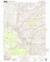 Scorpion Gulch Utah Historical topographic map, 1:24000 scale, 7.5 X 7.5 Minute, Year 1997