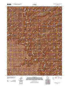 Scorpion Gulch Utah Historical topographic map, 1:24000 scale, 7.5 X 7.5 Minute, Year 2011