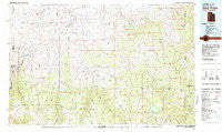 Seep Ridge Utah Historical topographic map, 1:100000 scale, 30 X 60 Minute, Year 1981