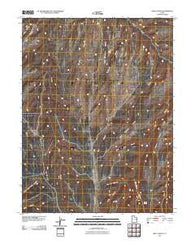 Seep Canyon Utah Historical topographic map, 1:24000 scale, 7.5 X 7.5 Minute, Year 2011
