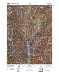Seep Canyon Utah Historical topographic map, 1:24000 scale, 7.5 X 7.5 Minute, Year 2011