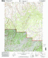 Seven Tree Flat Utah Historical topographic map, 1:24000 scale, 7.5 X 7.5 Minute, Year 1998