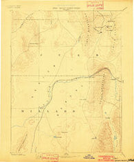 Sevier Desert Utah Historical topographic map, 1:250000 scale, 1 X 1 Degree, Year 1885