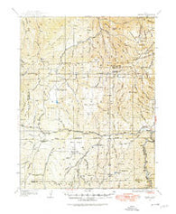 Sevier Utah Historical topographic map, 1:62500 scale, 15 X 15 Minute, Year 1932