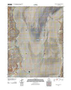 Sevier Lake SW Utah Historical topographic map, 1:24000 scale, 7.5 X 7.5 Minute, Year 2010