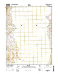 Sevier Lake SW Utah Current topographic map, 1:24000 scale, 7.5 X 7.5 Minute, Year 2014