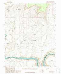 Sewing Machine Utah Historical topographic map, 1:24000 scale, 7.5 X 7.5 Minute, Year 1987