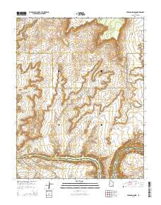 Sewing Machine Utah Current topographic map, 1:24000 scale, 7.5 X 7.5 Minute, Year 2014