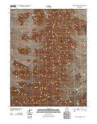 Sewing Machine Pass Utah Historical topographic map, 1:24000 scale, 7.5 X 7.5 Minute, Year 2010