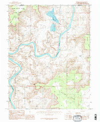Shafer Basin Utah Historical topographic map, 1:24000 scale, 7.5 X 7.5 Minute, Year 1987