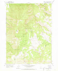 Sharp Mountain Utah Historical topographic map, 1:24000 scale, 7.5 X 7.5 Minute, Year 1964