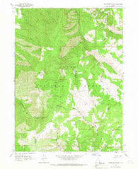 Sharp Mountain Utah Historical topographic map, 1:24000 scale, 7.5 X 7.5 Minute, Year 1964