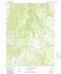 Sharp Mountain Utah Historical topographic map, 1:24000 scale, 7.5 X 7.5 Minute, Year 1964