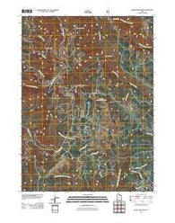 Sharp Mountain Utah Historical topographic map, 1:24000 scale, 7.5 X 7.5 Minute, Year 2011