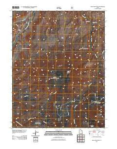 Shay Mountain Utah Historical topographic map, 1:24000 scale, 7.5 X 7.5 Minute, Year 2011