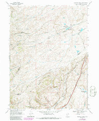 Shearing Corral Utah Historical topographic map, 1:24000 scale, 7.5 X 7.5 Minute, Year 1968