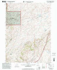 Shearing Corral Utah Historical topographic map, 1:24000 scale, 7.5 X 7.5 Minute, Year 1998