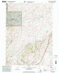 Shearing Corral Utah Historical topographic map, 1:24000 scale, 7.5 X 7.5 Minute, Year 1998