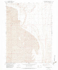 Sheep Mountain Utah Historical topographic map, 1:24000 scale, 7.5 X 7.5 Minute, Year 1983