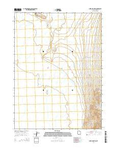 Sheep Mountain Utah Current topographic map, 1:24000 scale, 7.5 X 7.5 Minute, Year 2014